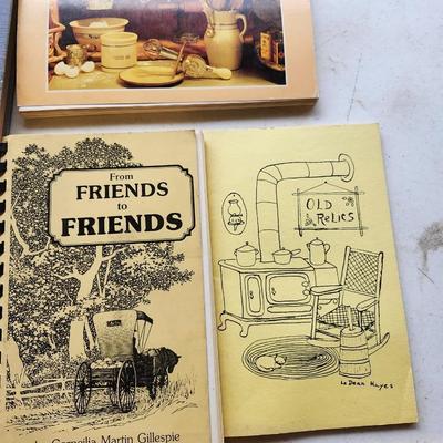 Lot of Vintage Cookbooks