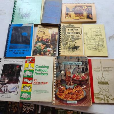 Lot of Vintage Cookbooks