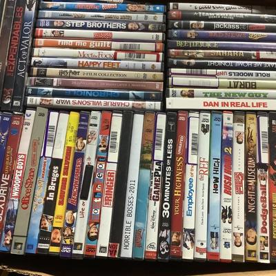 DVDs box