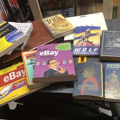 Boy Scouts books, book lot