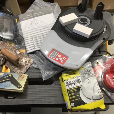 NEW rolling door opener, screws, etc lot