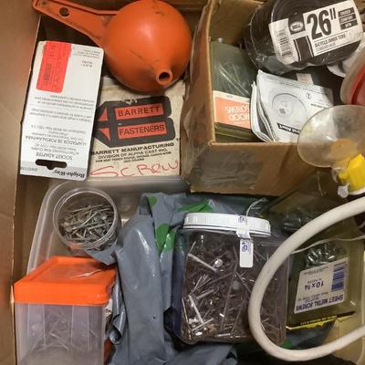 NEW rolling door opener, screws, etc lot