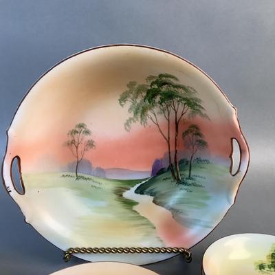 1081 Vintage Handpainted Asian Nippon Set