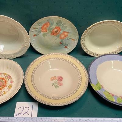 Vintage Bowls and Plate