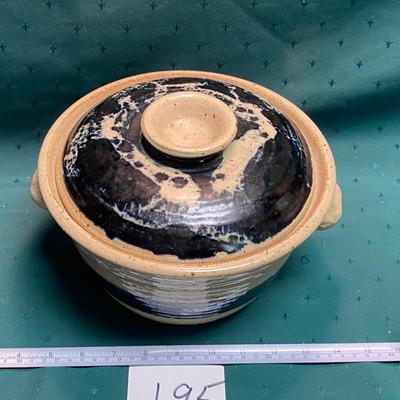 Pottery Bowl with Lid