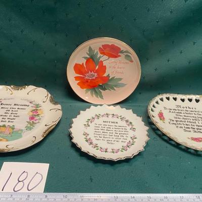 Vintage Decorative Plates