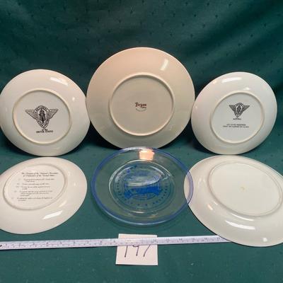 Vintage Postmaster Collector Plates