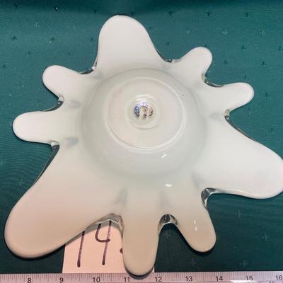 Vintage Art Glass Bowl