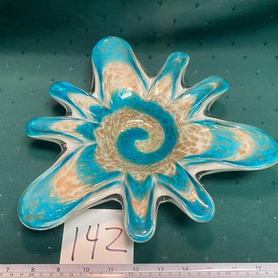 Vintage Art Glass Bowl