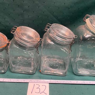 Glass Canister Set
