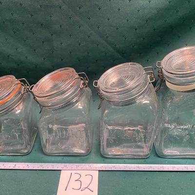Glass Canister Set