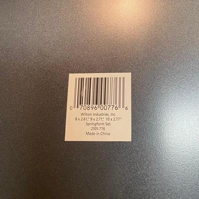 Wilton Cheesecake Pans