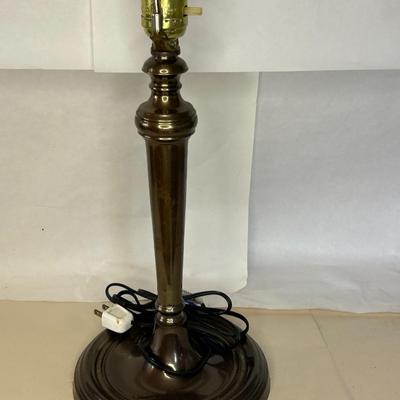 Vintage Brass Leviton Table Lamp