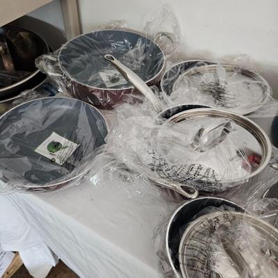 Green Pan, Cooks Essentials, Kitchen Aid & More Non-Stick Cookware (G-JS)