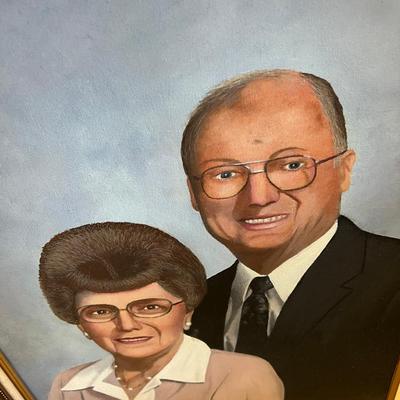 Donald Seeley Clown oil painting Collection of family oil paintings,