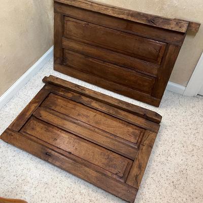 2 old doors