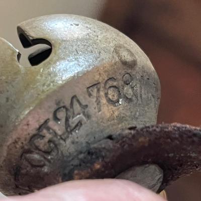 Antique sleigh bells