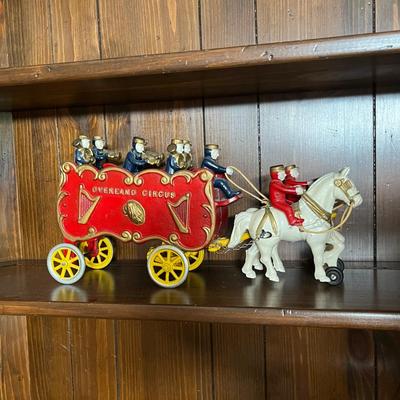 Cast Iron Circus Wagon