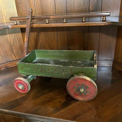 Antique Child's pull wagon