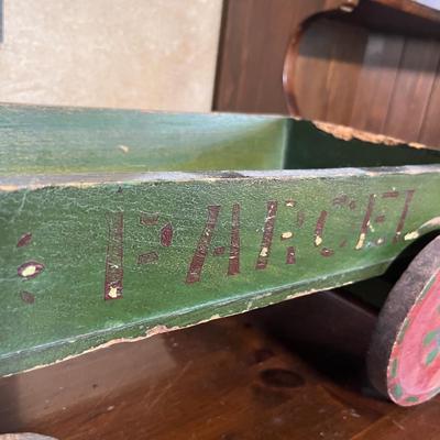 Antique Child's pull wagon