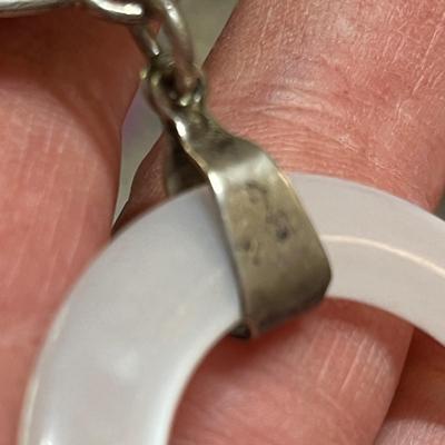 Antique Sterling Silver baby rattle in case
