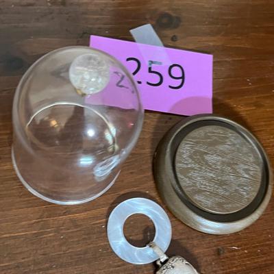 Antique sterling baby rattle