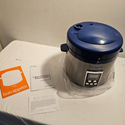 Emeril Deep Fryer & Bon Appetit 7QT Pressure Cooker (G-JS)