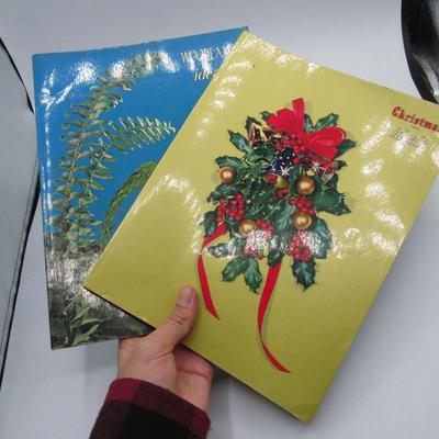 2 Vintage Magazines about plants & Christmas