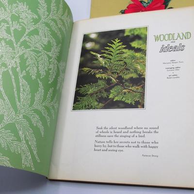 2 Vintage Magazines about plants & Christmas