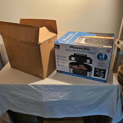 Power XL Grill/Air Fryer Combo & Ninja Electric Cooker (G-JS)