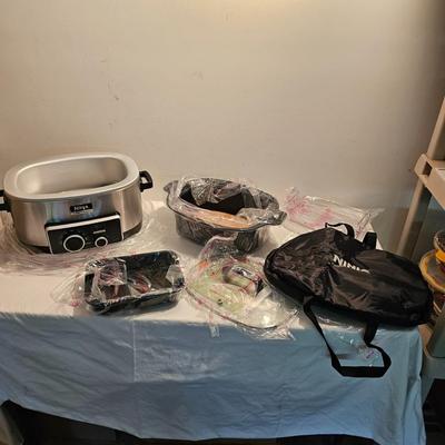 Power XL Grill/Air Fryer Combo & Ninja Electric Cooker (G-JS)