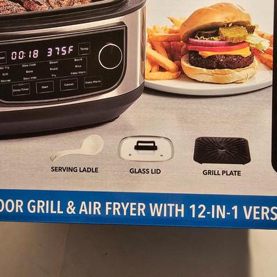 Power XL Grill/Air Fryer Combo & Ninja Electric Cooker (G-JS)