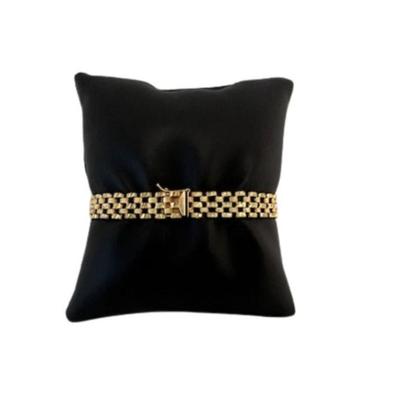 Stamped 14K Gold Diamond Cut Bracelet [11.08g]