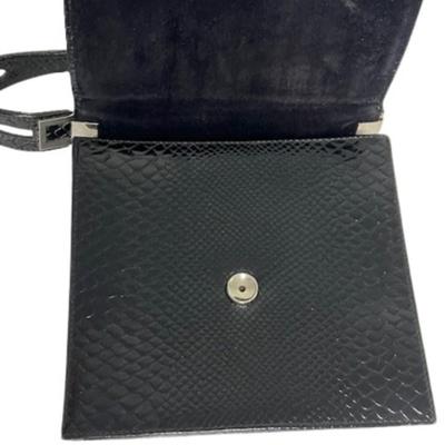 Vintage Dofan Black Leather Purse