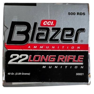 CCI Blazer .22LR Ammunition (NO SHIPPING)