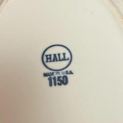 Hall Hunter Brown Ceramic Dinnerware Lot