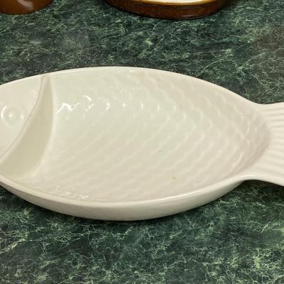 Hall Hunter Brown Ceramic Dinnerware Lot
