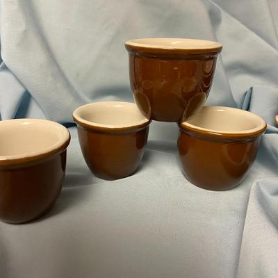 Hall Hunter Brown Ceramic Dinnerware Lot