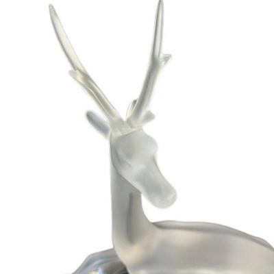 Lalique Crystal Cerf Stag Deer