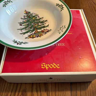 Food Christmas tree pasta serving bowl