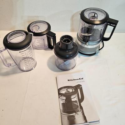 Kitchen Aid Small Appliances (Food Processor, Hand Blender) & More (G-JS)