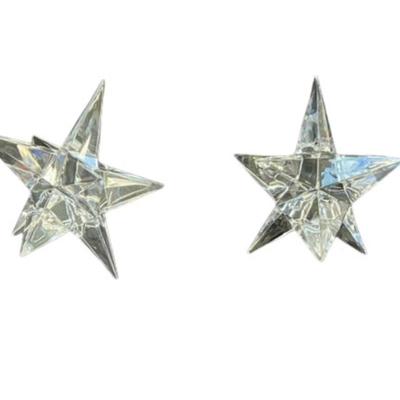Vintage Rosenthal Nine-Point Star Candle Holders