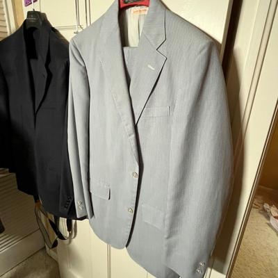 3 Men's Gray Suits