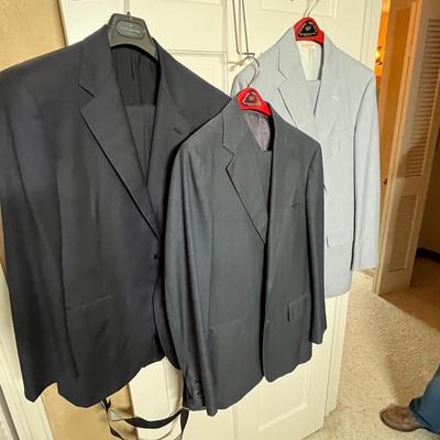 3 Men's Gray Suits