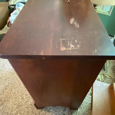 Vintage Carl Forslund Three Drawer Side Table