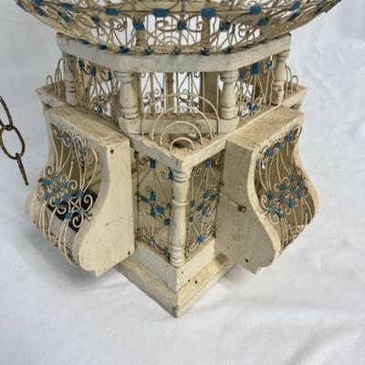 Vintage Decorative Balloon Shaped Bird Cage