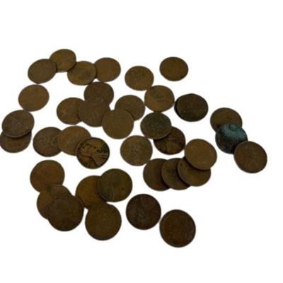 Large Wheat Penny Assortment