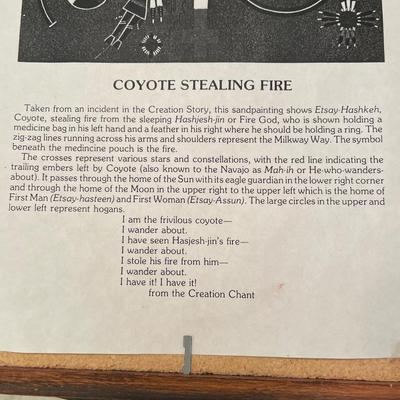 O27- Coyote Stealing Fire