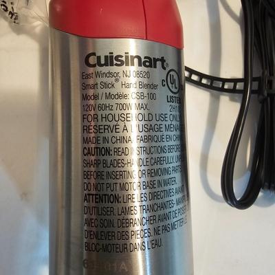 Cuisinart, Black & Decker + More Small Appliances (G-JS)