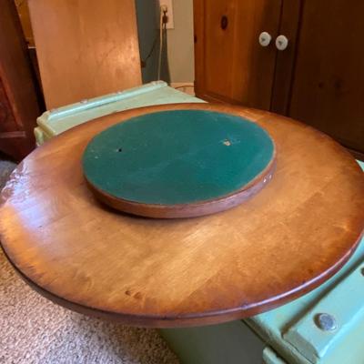 Large Wooden Lazy Susan